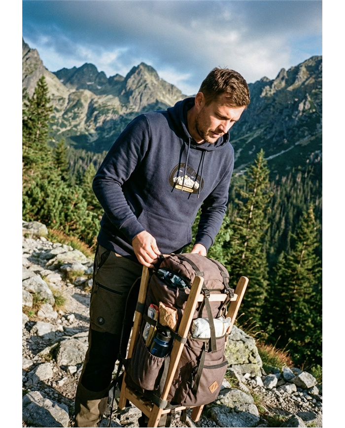 Pánska mikina s kapucňou - Karabínka