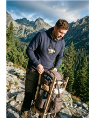 Pánska mikina s kapucňou - Karabínka