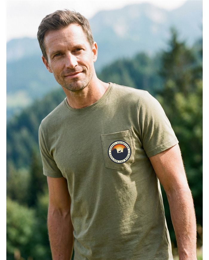 Pánske tričko s vreckom