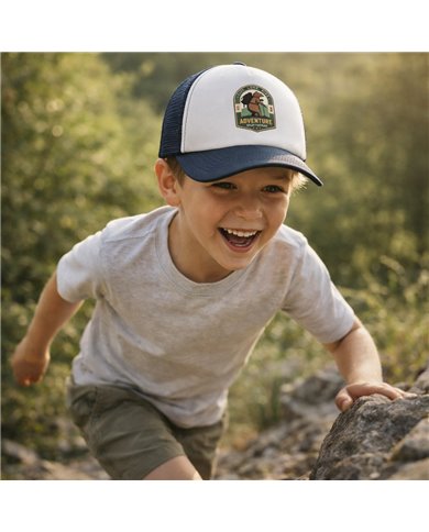 Detská šiltovka - Turista medveď