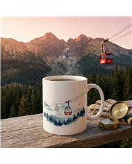 Keramický hrnček - Lanovka