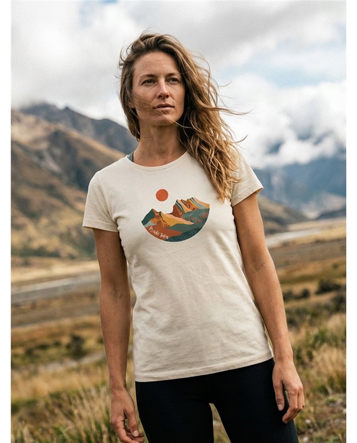 Dámske bavlnené tričko - Hory