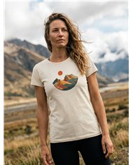 Dámske bavlnené tričko - Hory