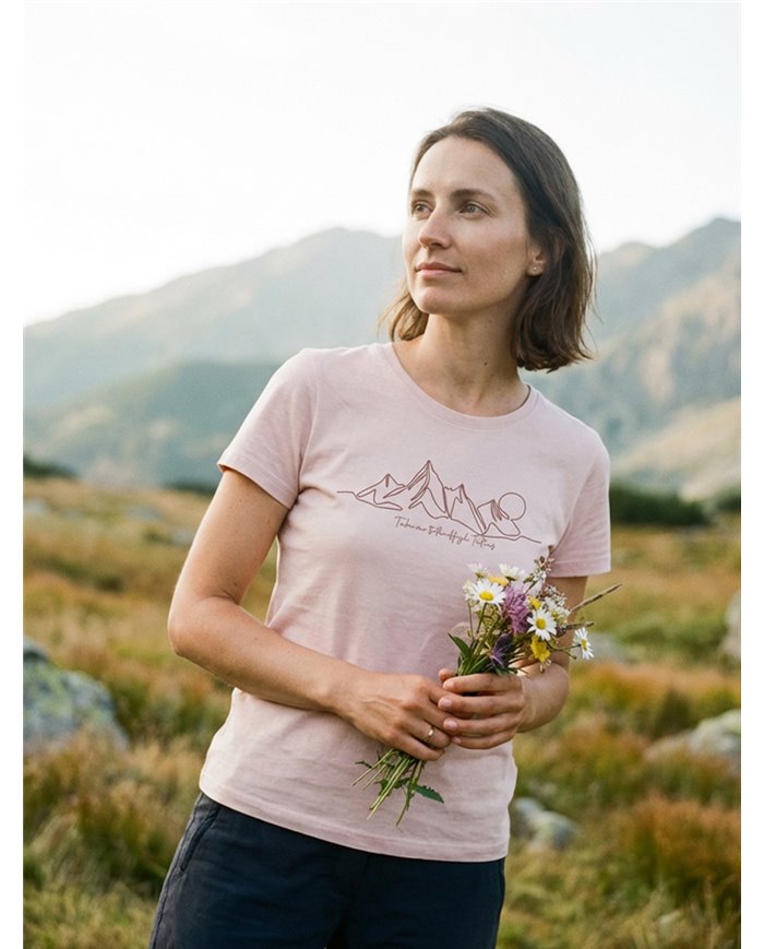 TATLAND FRAUEN-T-SHIRT MOUNTAIN LINE