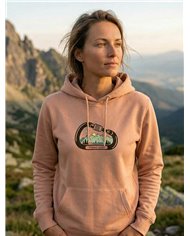 Dámska mikina s kapucňou - Karabínka