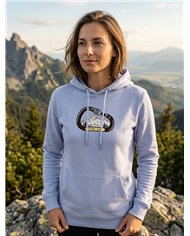 Dámska mikina s kapucňou - Karabínka