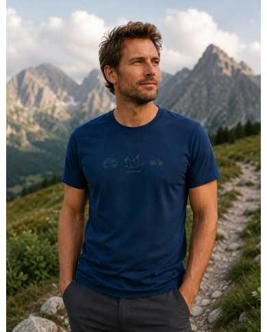 Herren Merino Van's Life T-Shirt