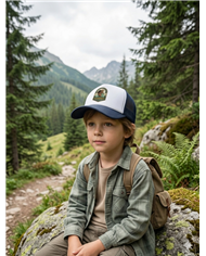 Detská šiltovka - Turista medveď