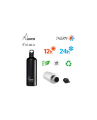LAKEN FUTURA THERMO nerezová termo fľaša 500ml biela