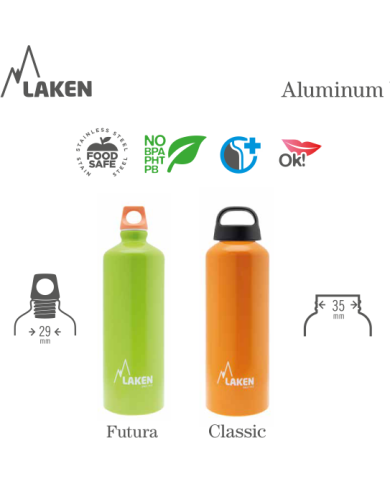 LAKEN CLASSIC | BOTTIGLIA IN ALLUMINIO | 600ML 