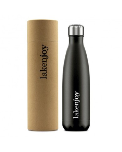 St.steel LakenJoy Thermo Bottle 0,5 L. nero