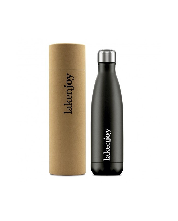 St.steel LakenJoy Thermo Bottle 0,5 L. nero